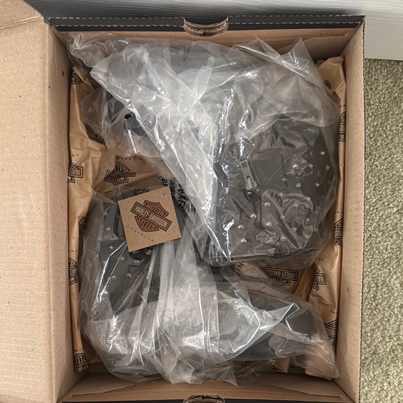 Harley-Davidson Gray Wexford Studded Boots - Picture 9 of 9